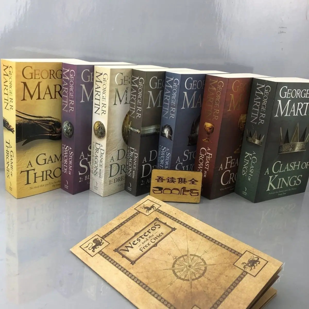 ๐ A Song of Ice and Fire 7-Book Box Set โ Complete George R. R. Martin Series in English | Game of Thrones Fantasy Collection