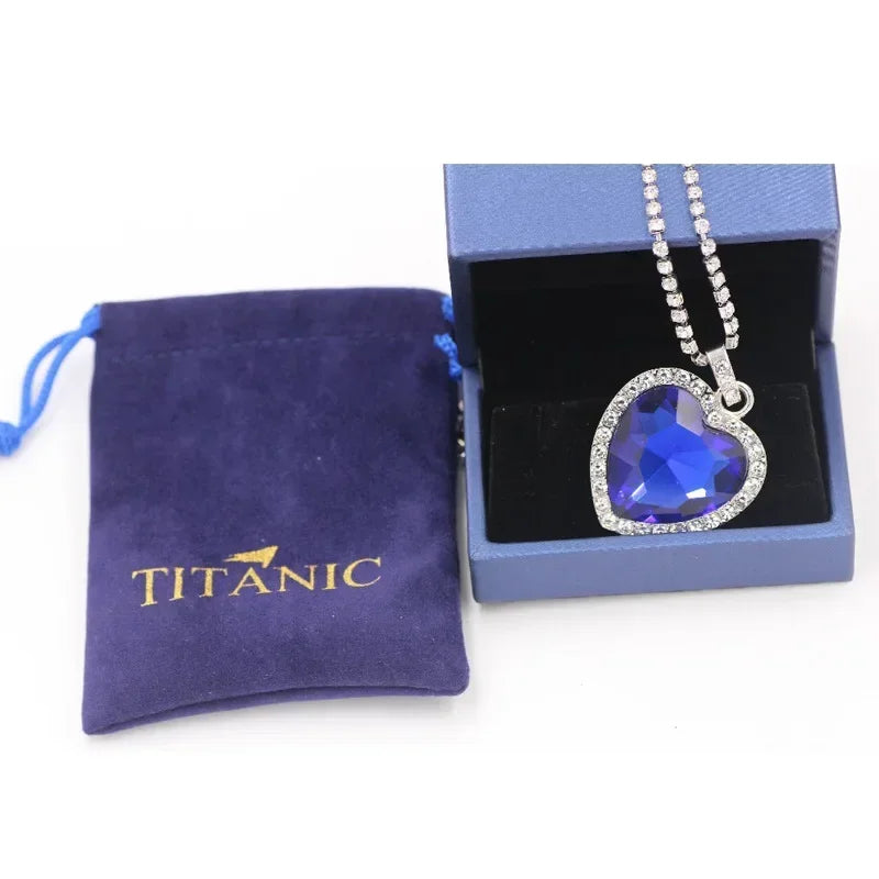 💎 Titanic's Heart of the Ocean Necklace