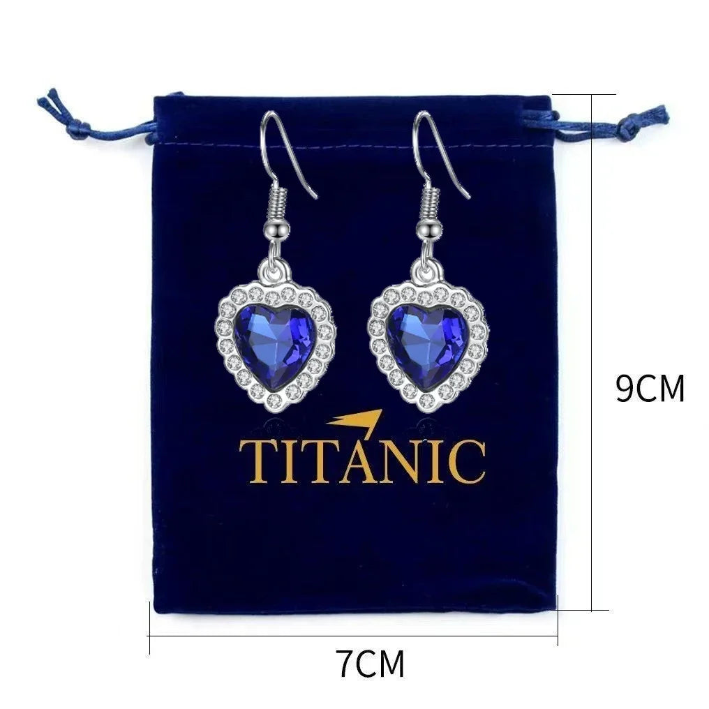 💎 Titanic's Heart of the Ocean Necklace