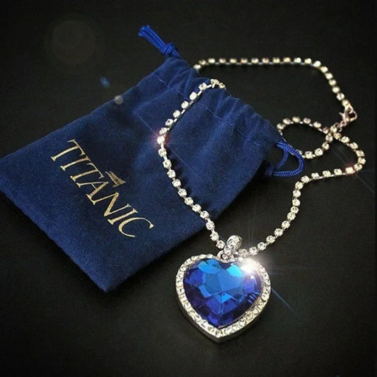 💎 Titanic's Heart of the Ocean Necklace
